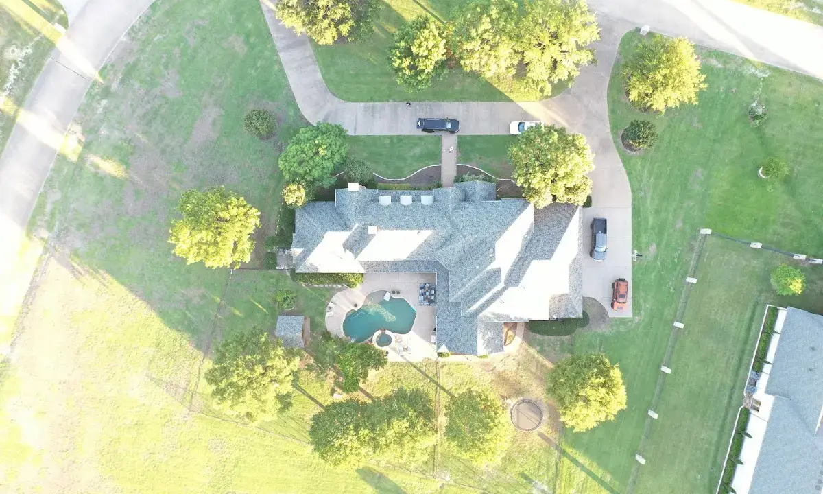 New shingle roof installation on a home in Morton